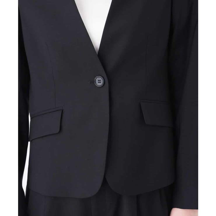 【セットアップ対応】importVネックジャケット | a.v.v【WOMEN】 | 詳細画像14