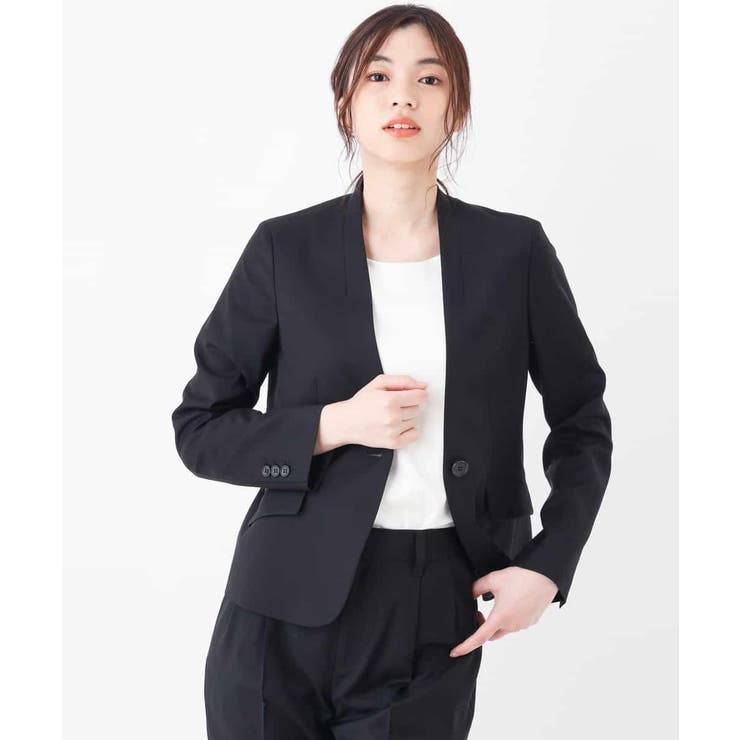 【セットアップ対応】importVネックジャケット | a.v.v【WOMEN】 | 詳細画像18