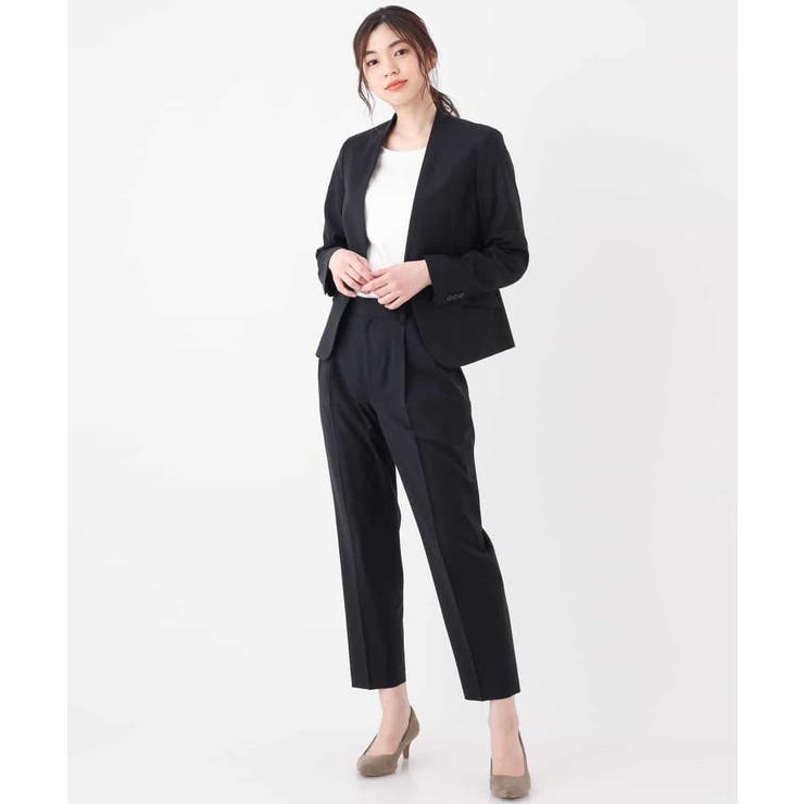 【セットアップ対応】importVネックジャケット | a.v.v【WOMEN】 | 詳細画像19