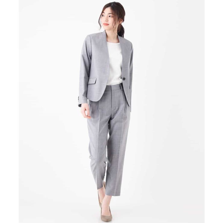 【セットアップ対応】importVネックジャケット | a.v.v【WOMEN】 | 詳細画像20