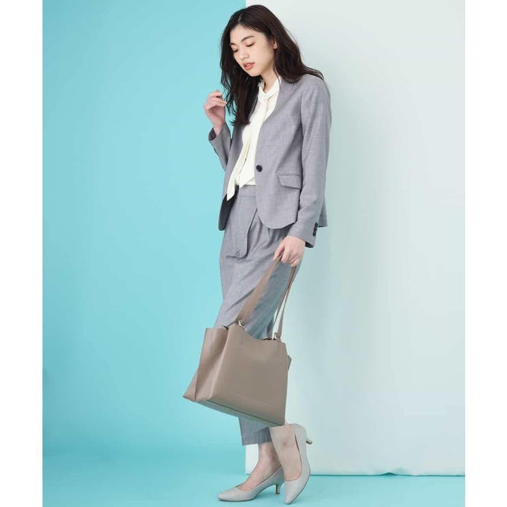 【セットアップ対応】importVネックジャケット | a.v.v【WOMEN】 | 詳細画像5