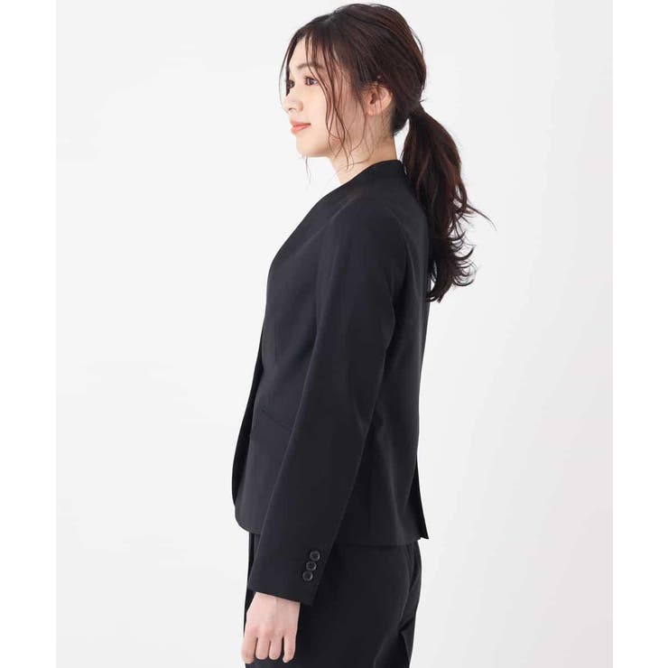 【セットアップ対応】importVネックジャケット | a.v.v【WOMEN】 | 詳細画像8