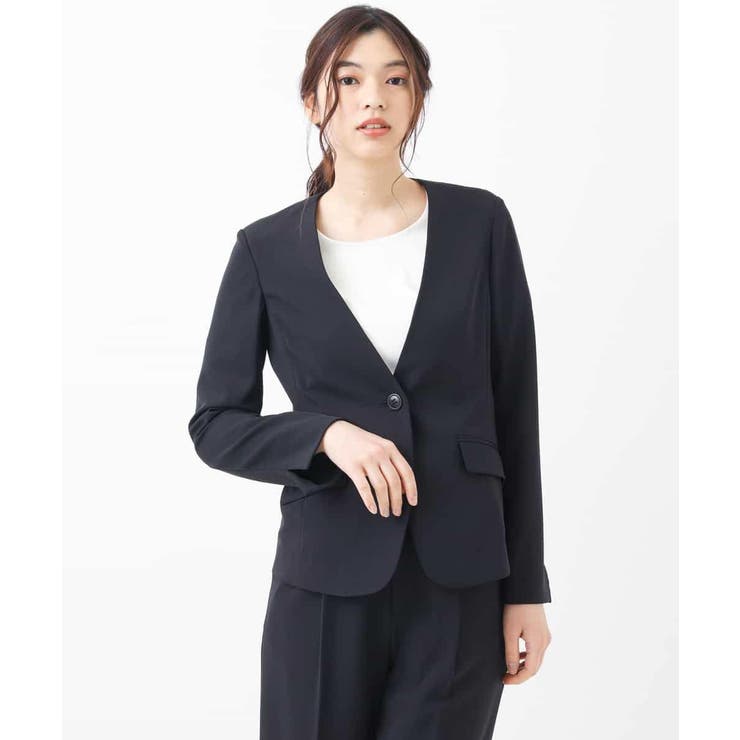 【セットアップ対応】Vネックジャケット | a.v.v【WOMEN】 | 詳細画像17