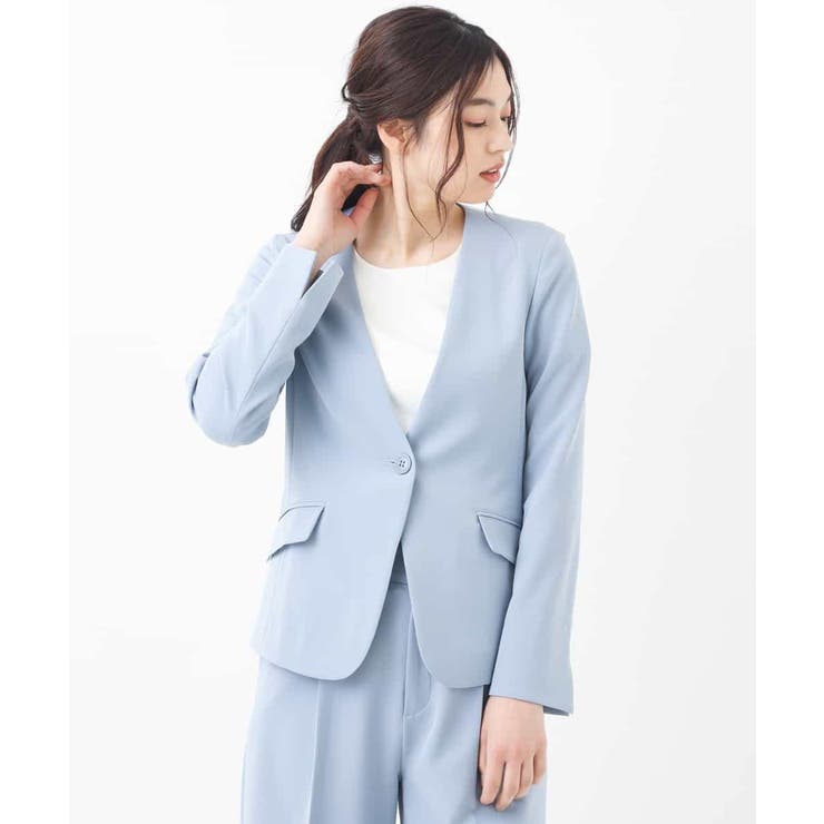 【セットアップ対応】Vネックジャケット | a.v.v【WOMEN】 | 詳細画像18