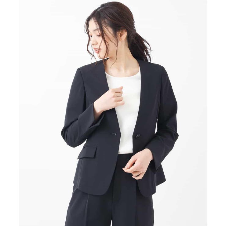 【セットアップ対応】Vネックジャケット | a.v.v【WOMEN】 | 詳細画像29