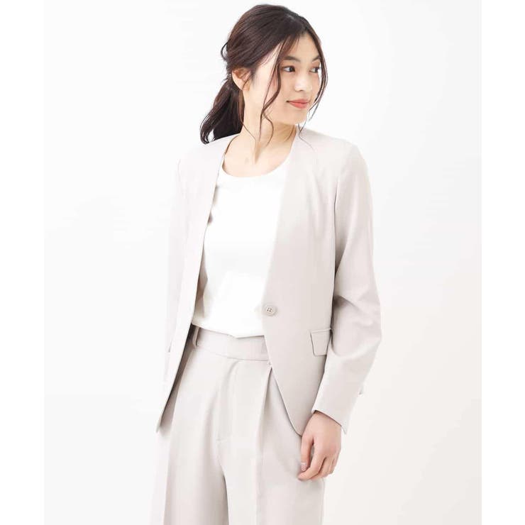 【セットアップ対応】Vネックジャケット | a.v.v【WOMEN】 | 詳細画像30