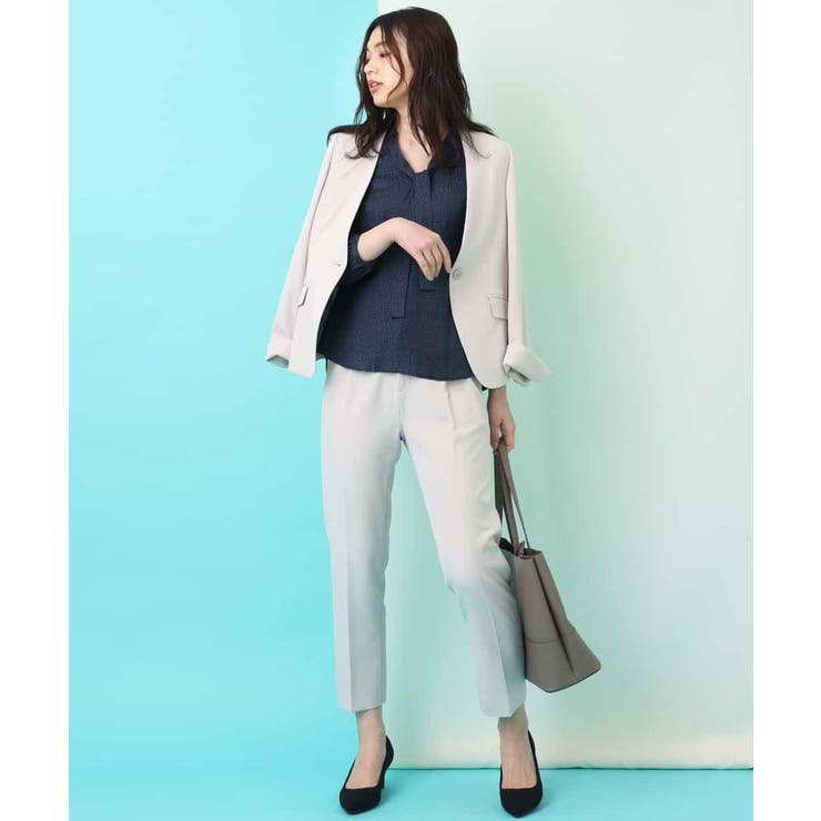 【セットアップ対応】Vネックジャケット | a.v.v【WOMEN】 | 詳細画像7