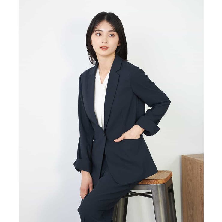 ネイビー | 【洗える イージーケア UVカット | a.v.v【WOMEN】