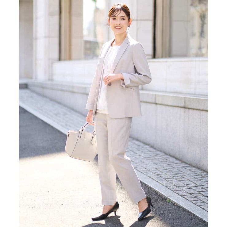 【洗える UVカット 接触冷感】オックスストレッチテーラードジャケット【Refl… | a.v.v【WOMEN】 | 詳細画像11 