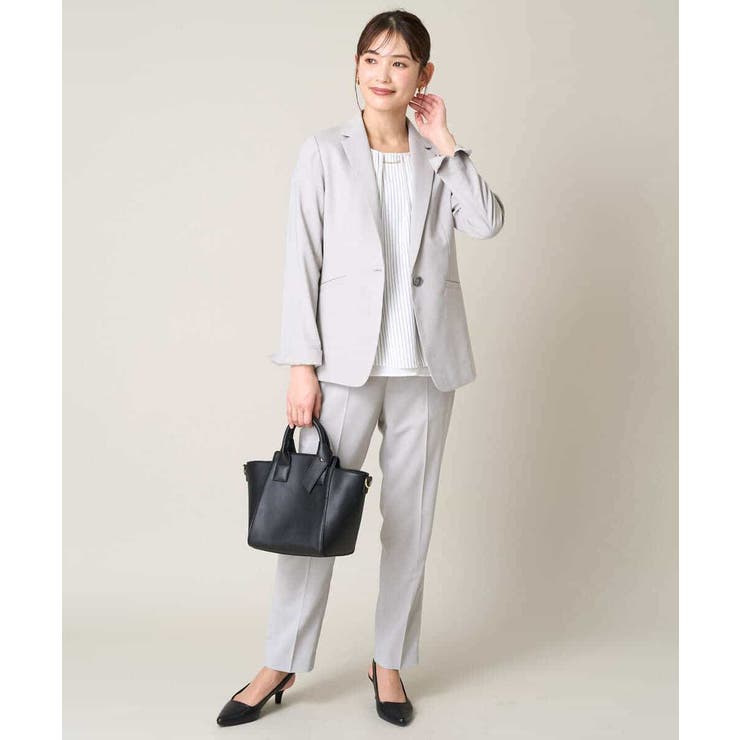 【洗える UVカット 接触冷感】オックスストレッチテーラードジャケット【Refl… | a.v.v【WOMEN】 | 詳細画像17 