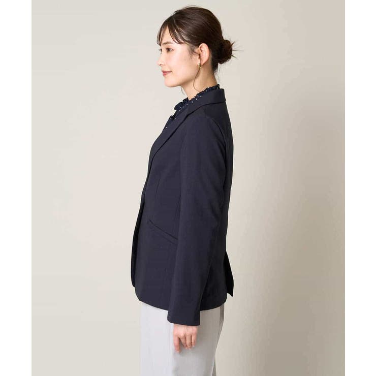 【洗える UVカット 接触冷感】オックスストレッチテーラードジャケット【Refl… | a.v.v【WOMEN】 | 詳細画像27 