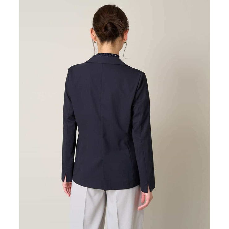 【洗える UVカット 接触冷感】オックスストレッチテーラードジャケット【Refl… | a.v.v【WOMEN】 | 詳細画像28 