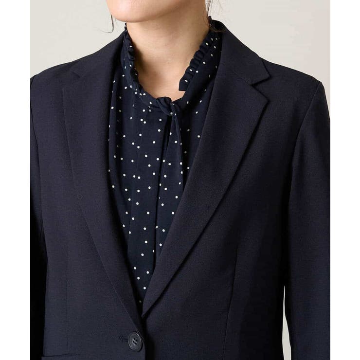 【洗える UVカット 接触冷感】オックスストレッチテーラードジャケット【Refl… | a.v.v【WOMEN】 | 詳細画像29 