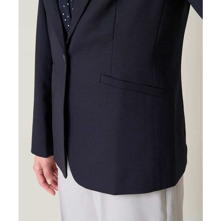 【洗える UVカット 接触冷感】オックスストレッチテーラードジャケット【Refl… | a.v.v【WOMEN】 | 詳細画像31 