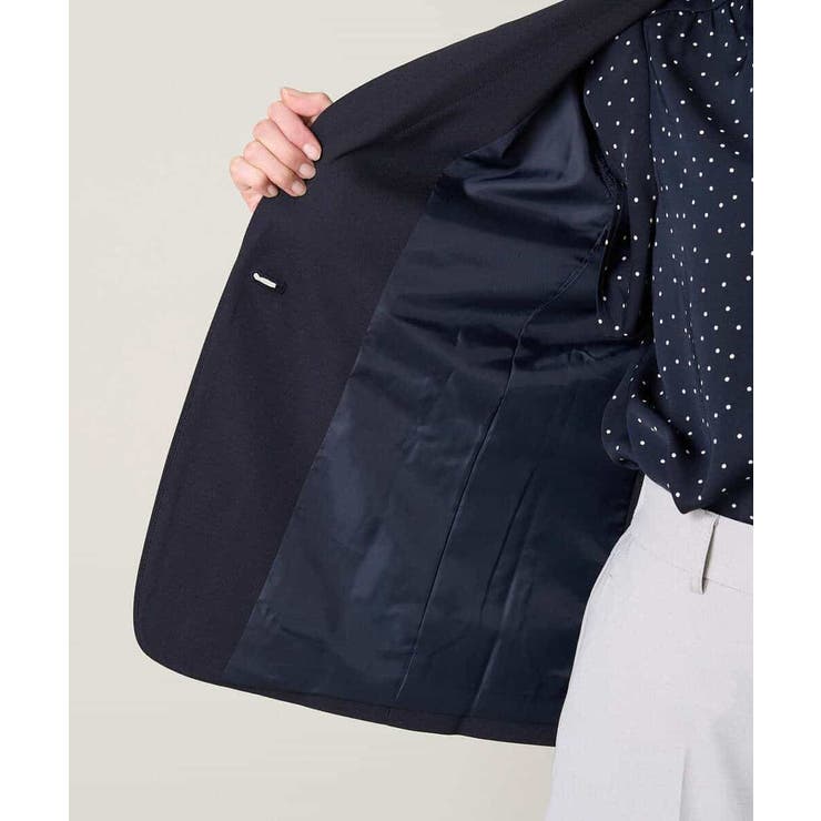 【洗える UVカット 接触冷感】オックスストレッチテーラードジャケット【Refl… | a.v.v【WOMEN】 | 詳細画像34 