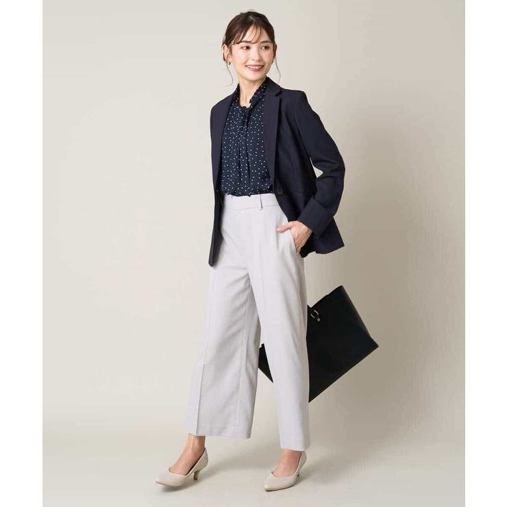 【洗える UVカット 接触冷感】オックスストレッチテーラードジャケット【Refl… | a.v.v【WOMEN】 | 詳細画像5 