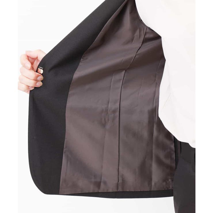 【セットアップ対応./防臭テープ付】キャリーマンVネックジャケット | a.v.v【WOMEN】 | 詳細画像12