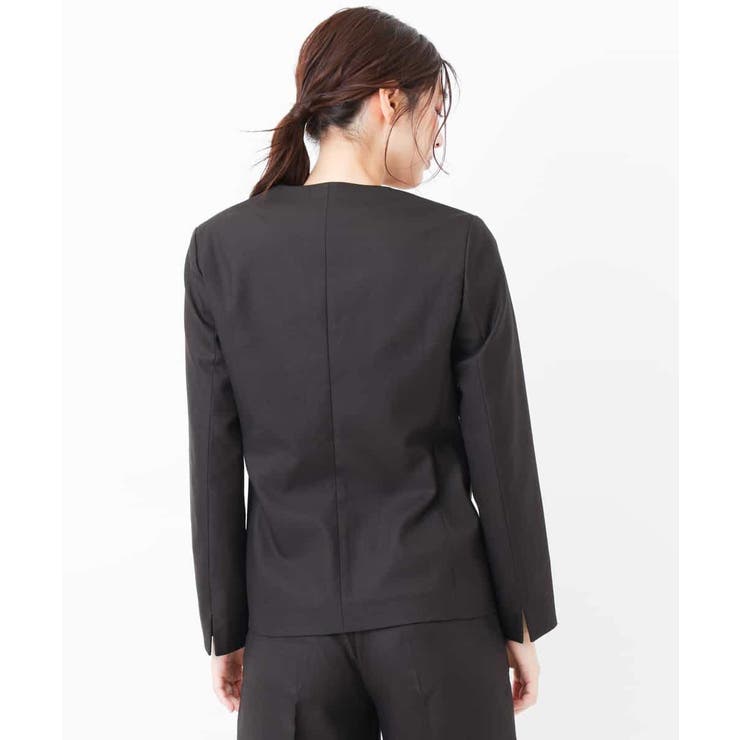 【セットアップ対応./防臭テープ付】キャリーマンVネックジャケット | a.v.v【WOMEN】 | 詳細画像6