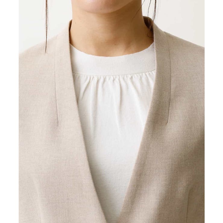イタリアンファブリックカラーレスジャケット 無地 | a.v.v【WOMEN】 | 詳細画像6