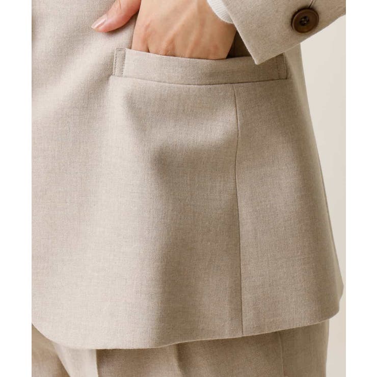 イタリアンファブリックカラーレスジャケット 無地 | a.v.v【WOMEN】 | 詳細画像8