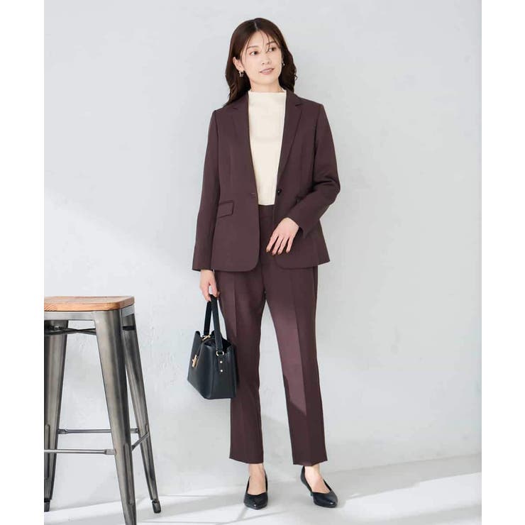 【洗える/イージーケア/ストレッチ】パウダーツイルテーラードジャケット | a.v.v【WOMEN】 | 詳細画像11 