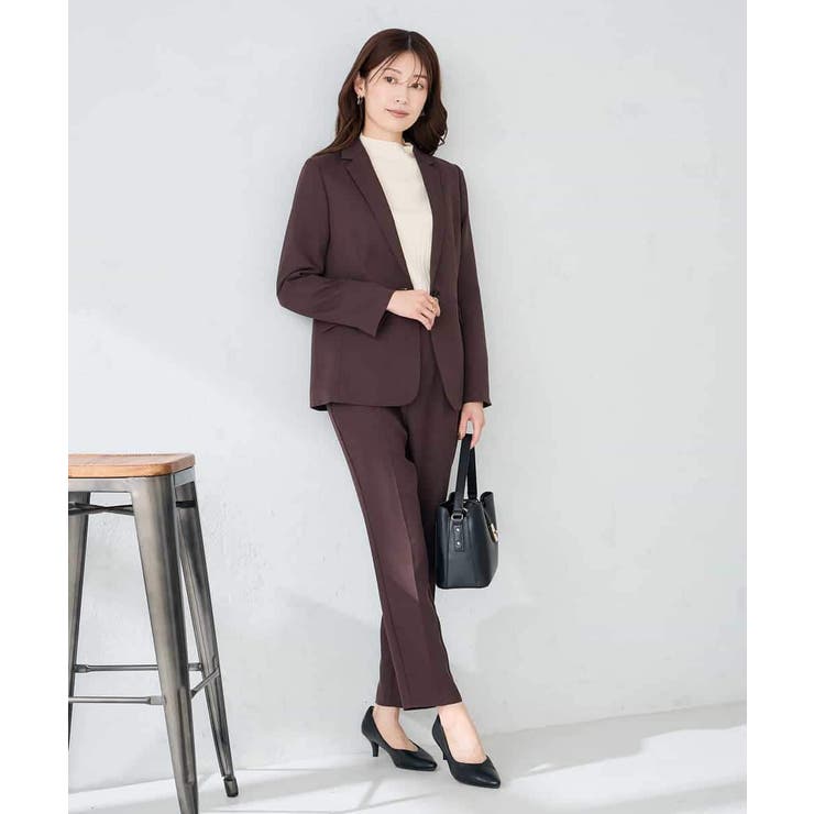 【洗える/イージーケア/ストレッチ】パウダーツイルテーラードジャケット | a.v.v【WOMEN】 | 詳細画像13 