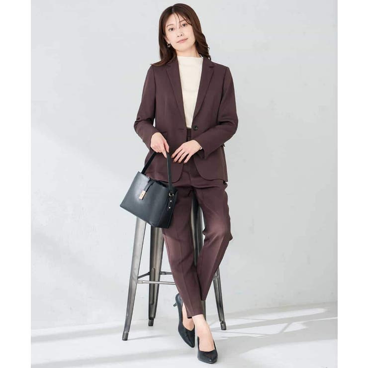 【洗える/イージーケア/ストレッチ】パウダーツイルテーラードジャケット | a.v.v【WOMEN】 | 詳細画像15 