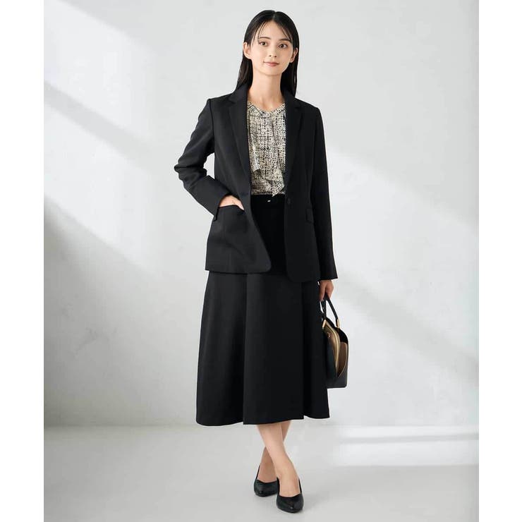 【洗える/イージーケア/ストレッチ】パウダーツイルテーラードジャケット | a.v.v【WOMEN】 | 詳細画像20 