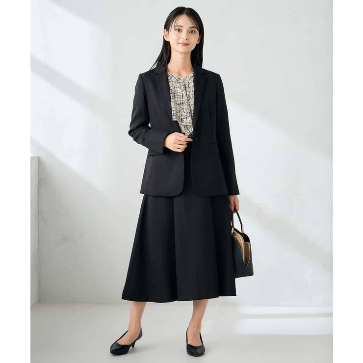 【洗える/イージーケア/ストレッチ】パウダーツイルテーラードジャケット | a.v.v【WOMEN】 | 詳細画像22 