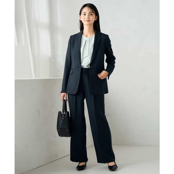 【洗える/イージーケア/ストレッチ】パウダーツイルテーラードジャケット | a.v.v【WOMEN】 | 詳細画像5 