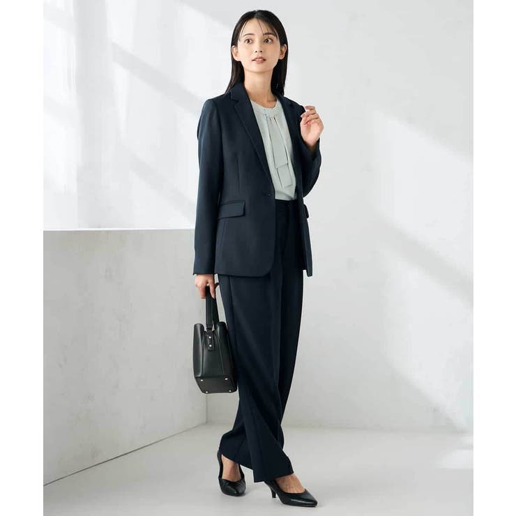 【洗える/イージーケア/ストレッチ】パウダーツイルテーラードジャケット | a.v.v【WOMEN】 | 詳細画像6 