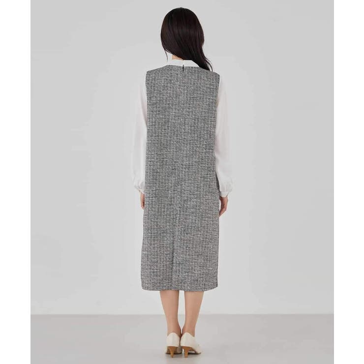 ツイードボウタイワンピース | a.v.v【WOMEN】 | 詳細画像20 
