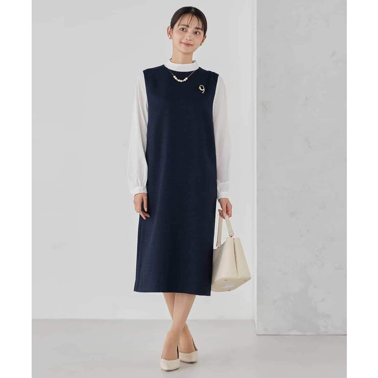 ツイードボウタイワンピース | a.v.v【WOMEN】 | 詳細画像4 