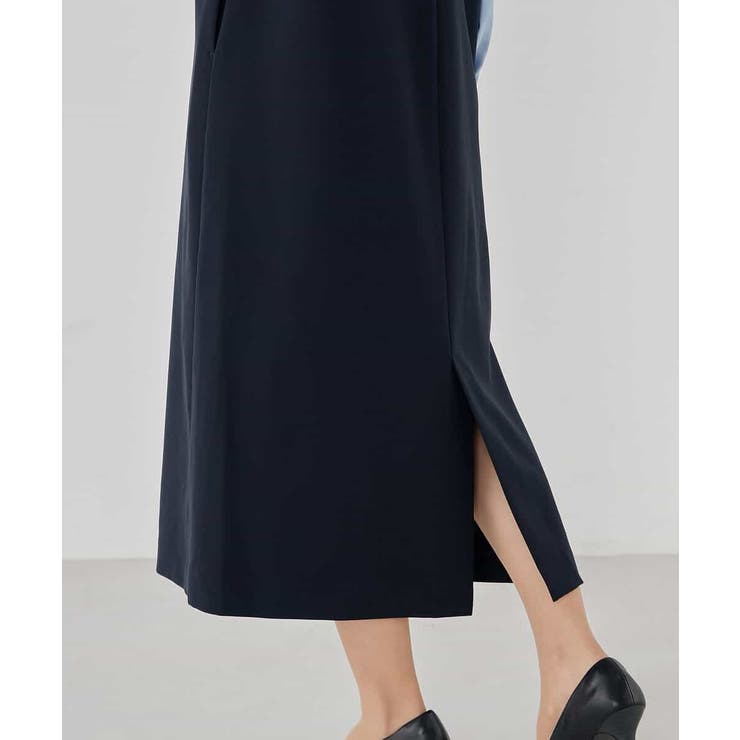 【洗える/ストレッチ】ダブルクロスジャンパードレス | a.v.v【WOMEN】 | 詳細画像35 