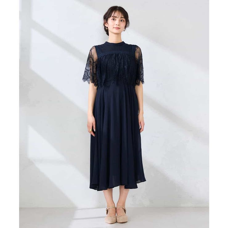 【結婚式/お呼ばれに】レースドッキングワンピース | a.v.v【WOMEN】 | 詳細画像12 