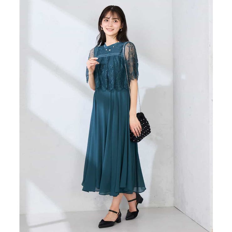 【結婚式/お呼ばれに】レースドッキングワンピース | a.v.v【WOMEN】 | 詳細画像6 