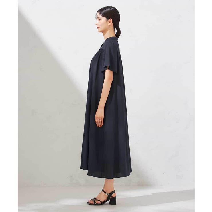 【洗える】ベルト付切り替えワンピース | a.v.v【WOMEN】 | 詳細画像9 