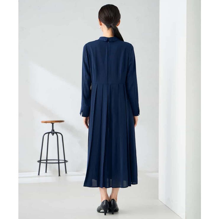 【洗える/WEB限定】ボウタイタックワンピース | a.v.v【WOMEN】 | 詳細画像13 