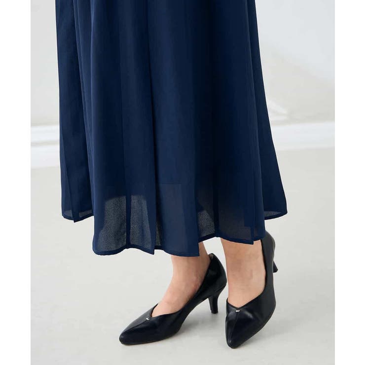 【洗える/WEB限定】ボウタイタックワンピース | a.v.v【WOMEN】 | 詳細画像17 