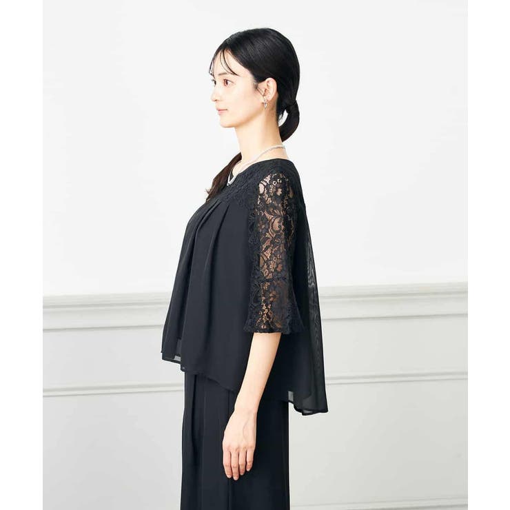 レースドッキングブラウスパンツセット | a.v.v【WOMEN】 | 詳細画像12 