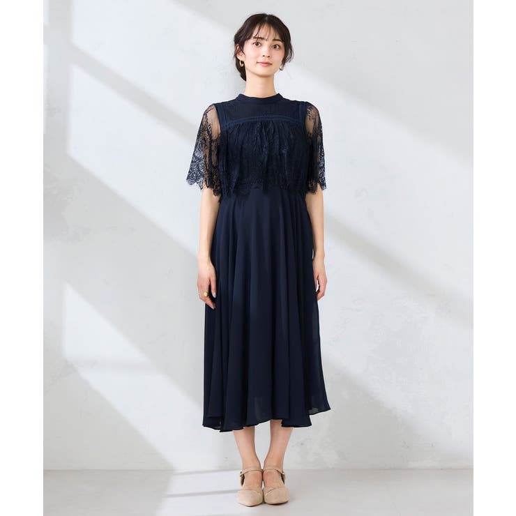【結婚式/お呼ばれに】レースドッキングワンピース | a.v.v【WOMEN】 | 詳細画像20 
