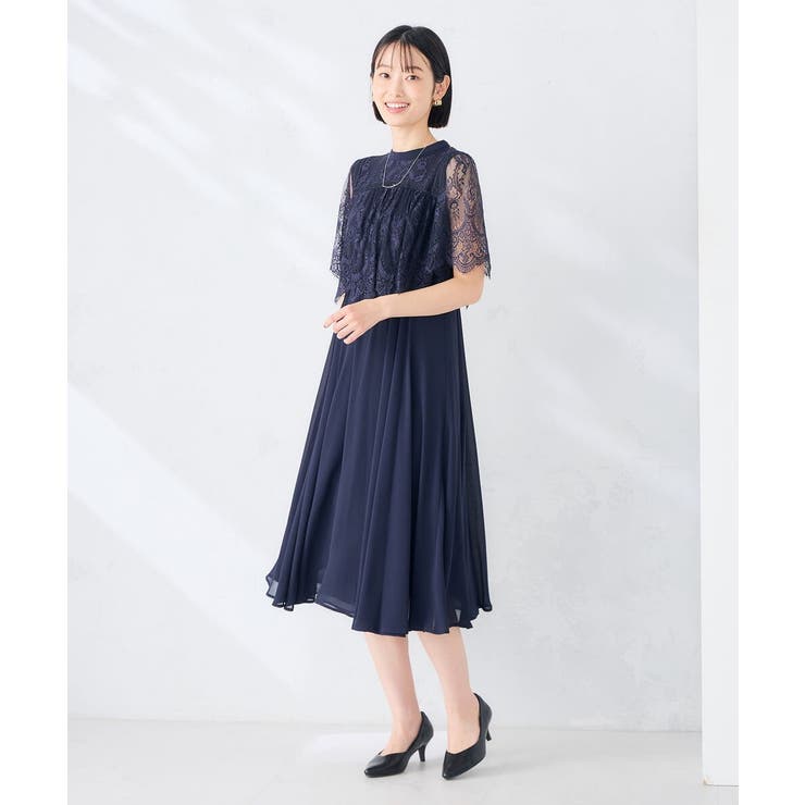 【結婚式/お呼ばれに】レースドッキングワンピース | a.v.v【WOMEN】 | 詳細画像4 