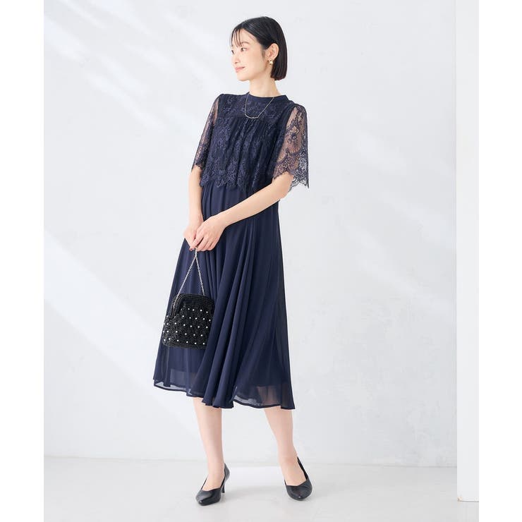 【結婚式/お呼ばれに】レースドッキングワンピース | a.v.v【WOMEN】 | 詳細画像5 
