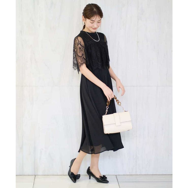 レースドッキングワンピース | a.v.v【WOMEN】 | 詳細画像10 