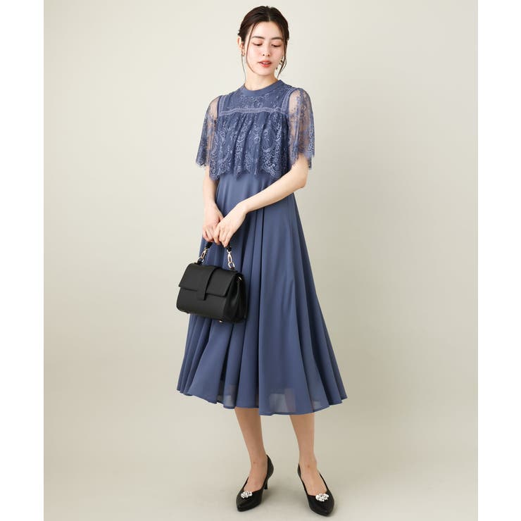 レースドッキングワンピース | a.v.v【WOMEN】 | 詳細画像14 