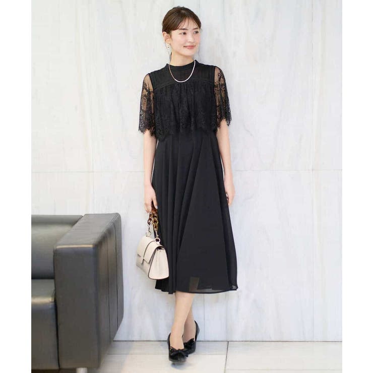 レースドッキングワンピース | a.v.v【WOMEN】 | 詳細画像5 