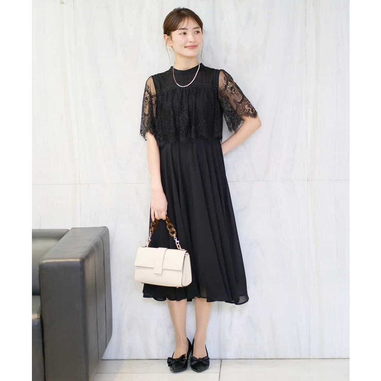 レースドッキングワンピース | a.v.v【WOMEN】 | 詳細画像6 