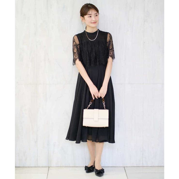 レースドッキングワンピース | a.v.v【WOMEN】 | 詳細画像8 