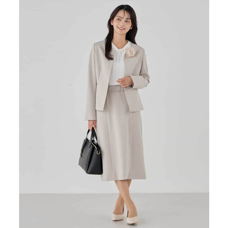 【洗える/ストレッチ/セットアップ対応】ダブルクロスタイトスカート | a.v.v【WOMEN】 | 詳細画像10 