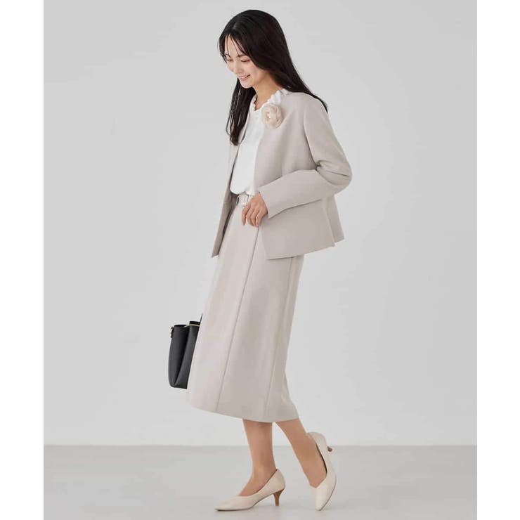 【洗える/ストレッチ/セットアップ対応】ダブルクロスタイトスカート | a.v.v【WOMEN】 | 詳細画像11 